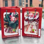 【圣诞】一颗平安果礼盒搭配圣诞老人橱窗袋礼盒平安夜圣诞礼物