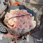 19支卡布奇诺简约风花束