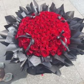 【长相守】99朵红玫瑰鲜花花束送女友送媳妇鲜花店送花上门