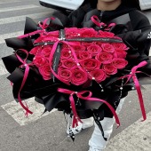 【优雅女神】33支弗洛伊德花束送女神高级花束