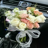 【终身之盟】11支骄傲卡布奇诺混搭手捧花结婚手捧领证手捧花花店送花上门