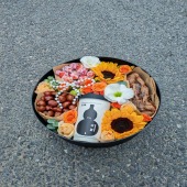 【入冬四件套】向日葵香槟混搭入冬四件套礼盒送女友花店送花上门